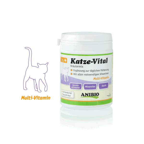 ANIBIO Katze-Vital kačių multivitaminai 120g