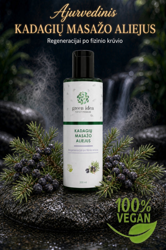 Kadagių masažinis aliejus, 200 ml