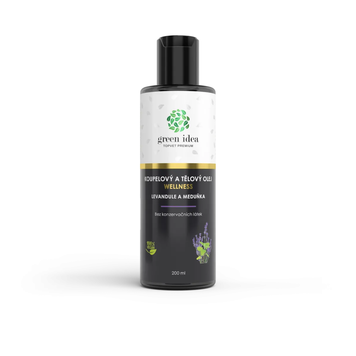 Vonios ir kūno aliejus „Levanda ir melisa“, 200 ml