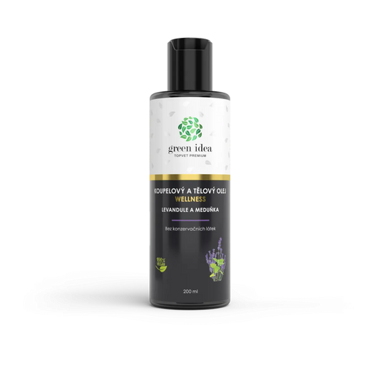 Vonios ir kūno aliejus „Levanda ir melisa“, 200 ml