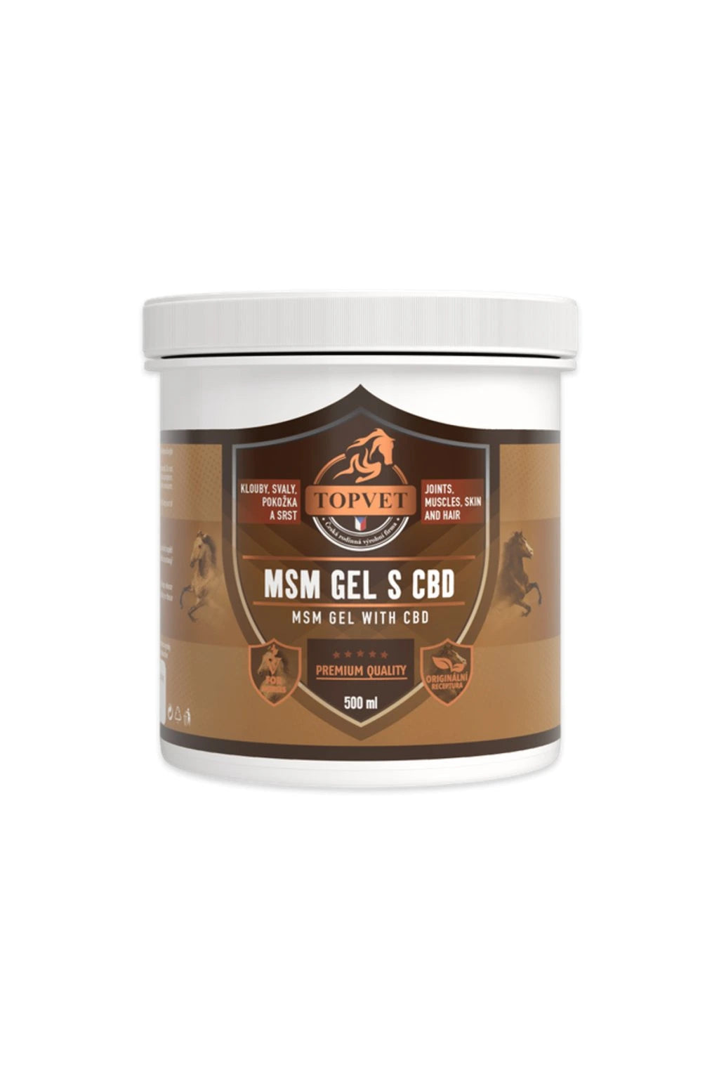MSM gel with CBD 500 ml