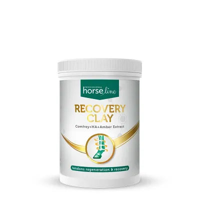 HorseLinePro Recovery Clay – Reģenerējošie māli zirgiem 1000g