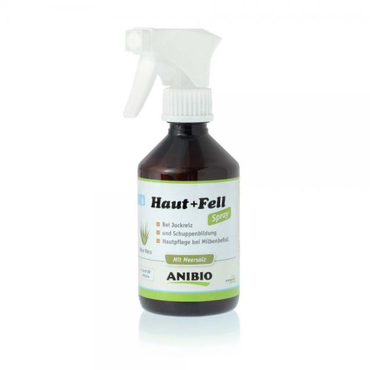 ANIBIO Haut + Fell Spray niežuliui mažinti 300ml