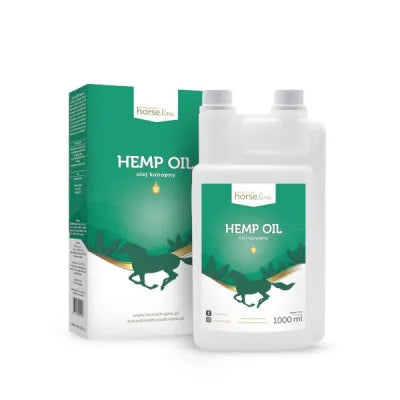 Kaņepju eļļa zirgiem (Hemp Oil) 1000 ml