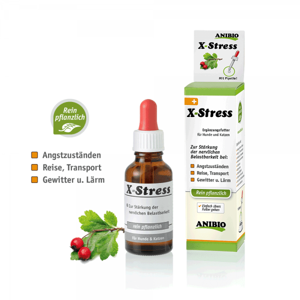 ANIBIO X-Stress Augintinio ramybei 30ml